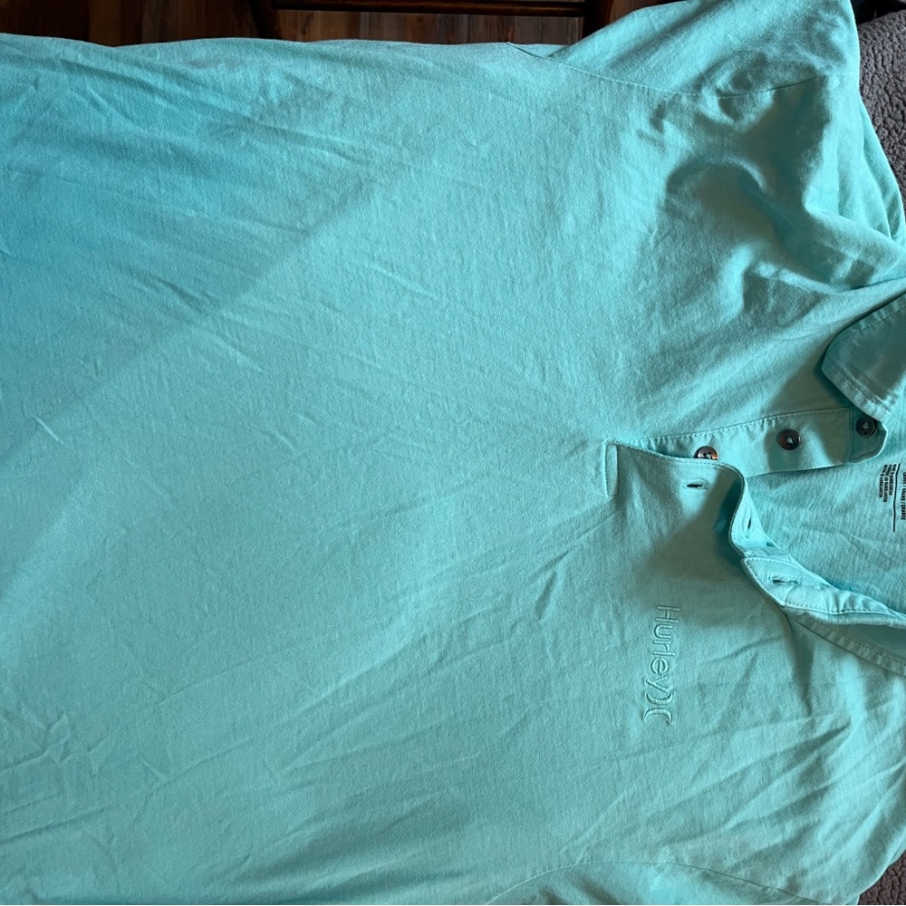 Hurley Light Blue Polo Shirt